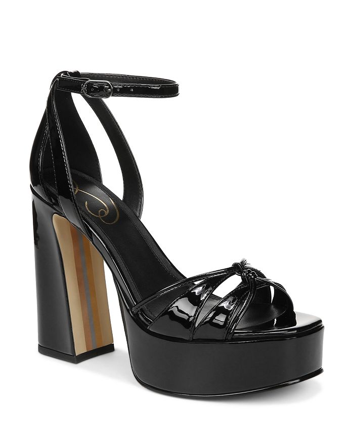 Sam Edelman Women's Kamille Strappy Platform High Heel Sandals ...