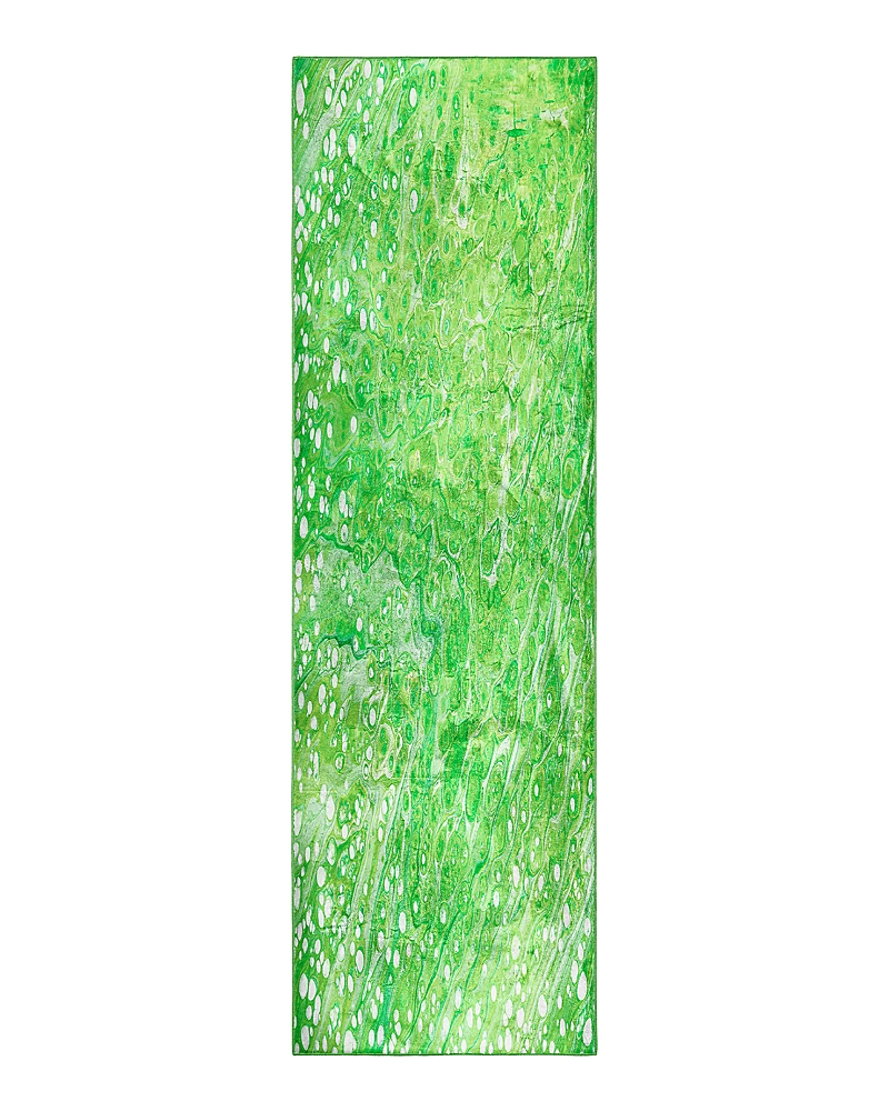 Dalyn Rug Company Rug Company Kikiamo Kk5 Runner Area Rug, 2'3 X 7'6 In Lime-in/green