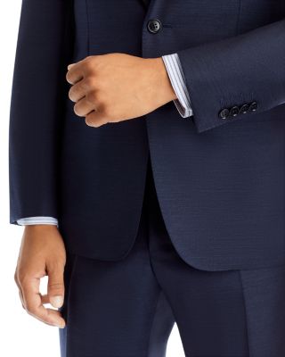 Capri M&amp;eacute;lange Twill Solid Slim Fit Suit