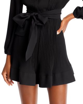 Liv Belted Pleated Dress