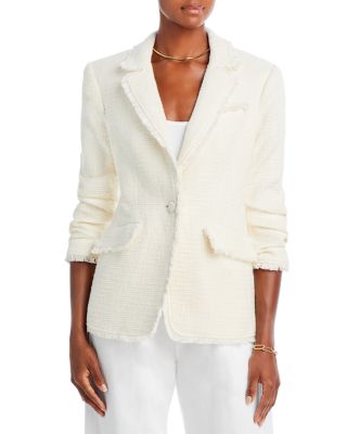 【PORTERNA】Francie Boucle Blazer Heatset Pansy Garden Cheyenne Blazer – Cinq à Sept