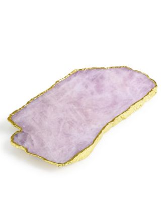 GAURI KOHLI - Dazzle Rose Quartz Cheese Board