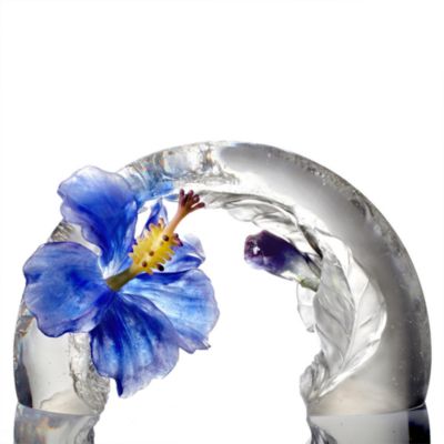 Liuli Song of the Morning Flower Sculpture