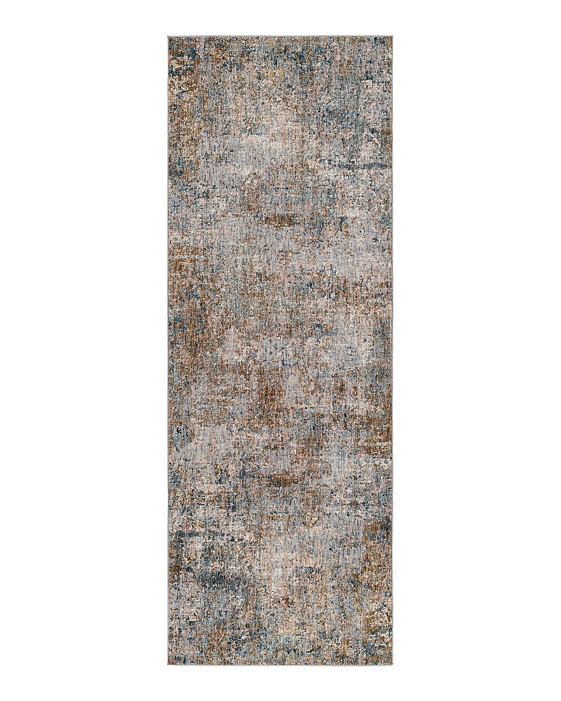 Surya Mirabel Mbe 2303 Runner Area Rug, 2'7 X 7'3 In Brown/blue