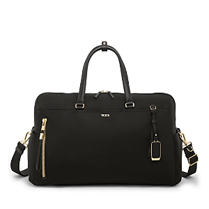 Shop Tumi Voyageur Venice Duffel Bag In Black/gold