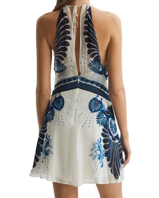REISS Brianna Resort Halter Dress | Bloomingdale's Women
