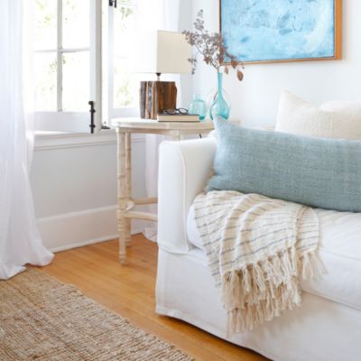 Jojo Handwoven Cotton Oversized Throw Blanket