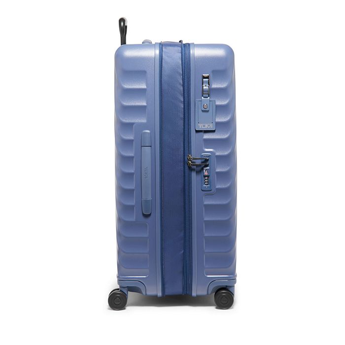 Shop Tumi 19 Degree Extended Trip Expandable 4-wheel Packing Case In Matte Slate Blue Texture