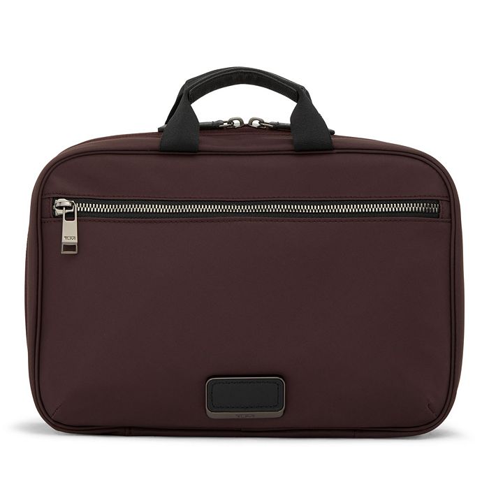 Tumi Voyageur Madeline Cosmetic Case In Deep Plum