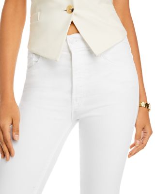 The Insider High Rise Crop Step Fray Bootcut Jeans in Fairest Of Them All