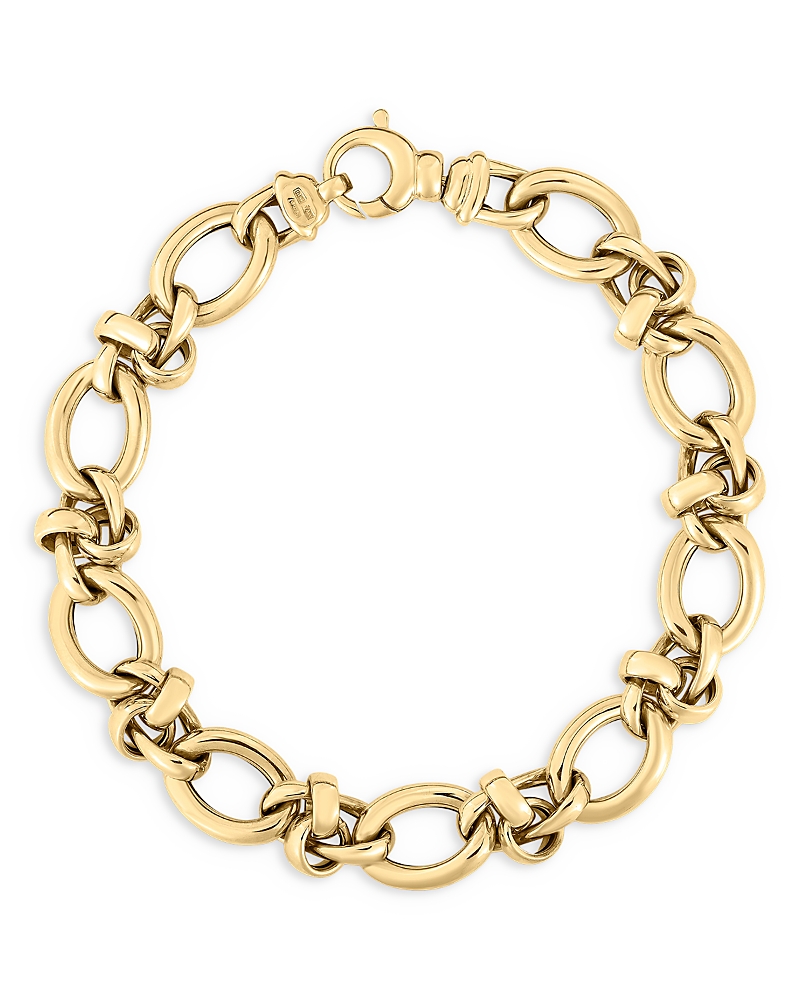 Roberto Coin 18k Yellow Gold Basic Gold Link Bracelet