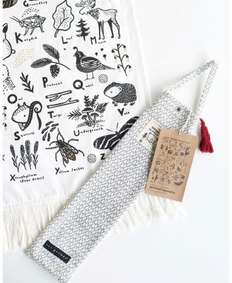 Woodland Alphabet Printed Tapestry - All Ages