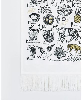 Jungle Alphabet Printed Tapestry - All Ages