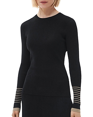 Barbour Marlene Knit Sweater In Black