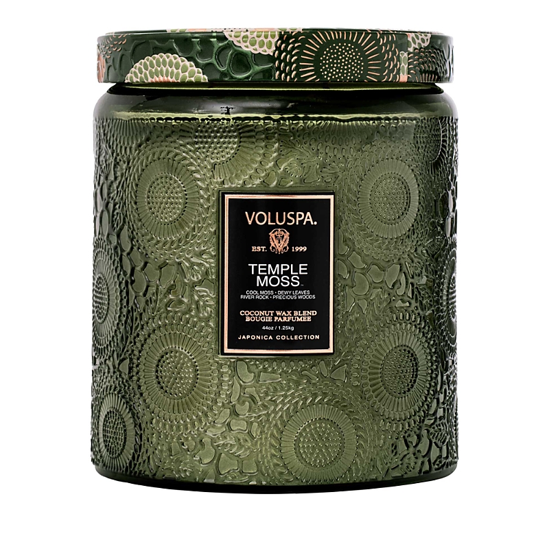 Voluspa Japonica Temple Moss Luxe Jar Candle