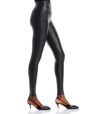 Faux-Leather Leggings