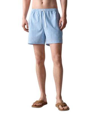 Rhone R R Striped Swim Trunks Bloomingdale s