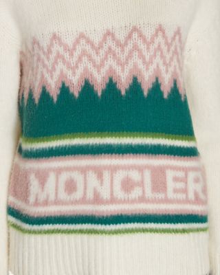 Logo Intarsia Wool Sweater