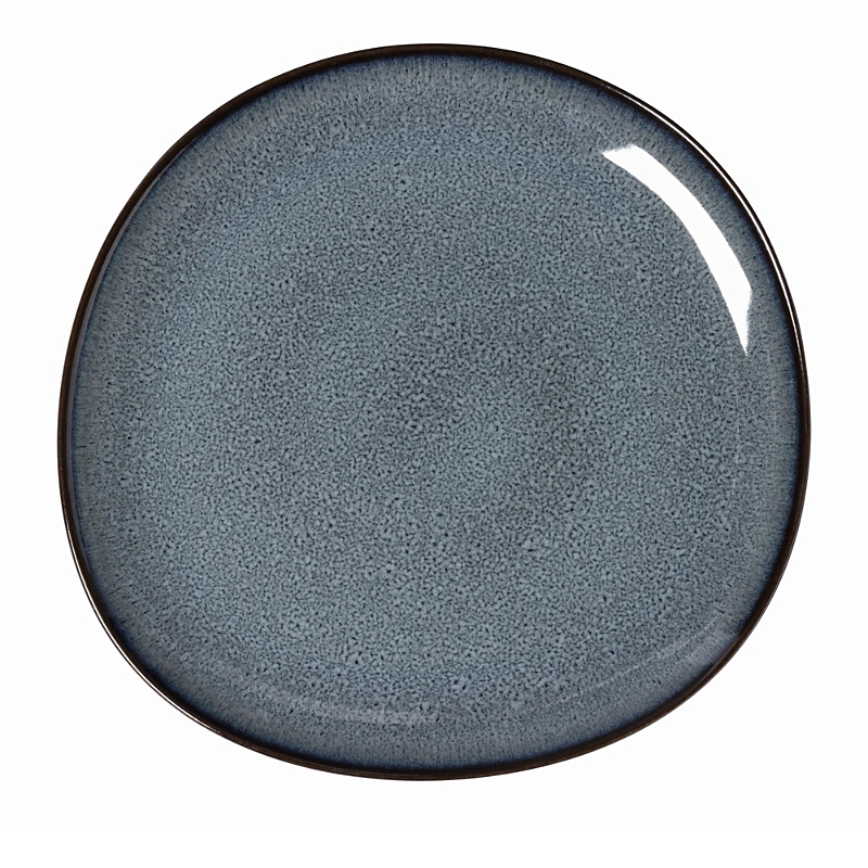 Villeroy & Boch Lave Gris Serving Platter In Gray