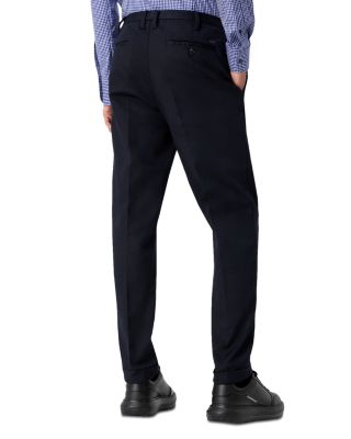 Cotton Stretch Pleated Pants