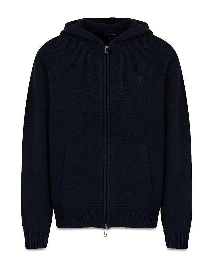Emporio Armani Pullover Zip Hoodie Bloomingdale s