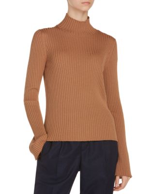 Moncler - Mock Neck Ribbed Sweater