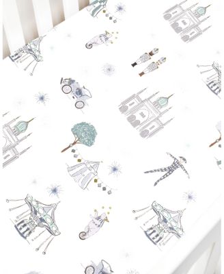 Adventures in Wonderland Crib Sheet