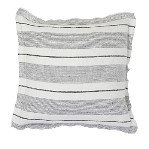 Shop Pom Pom At Home Laguna Square Pillow In Grey/charcoal