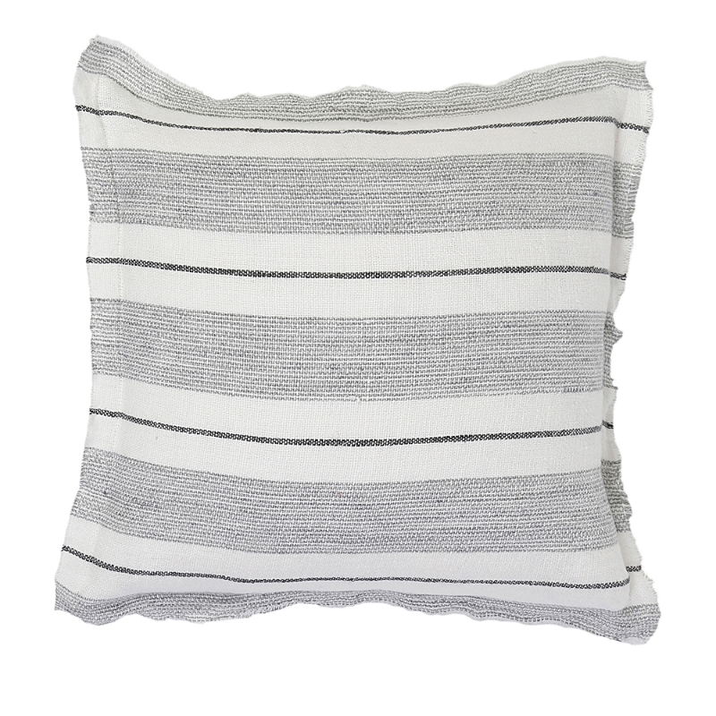 Pom Pom At Home Laguna Pillow & Insert In Grey/charcoal