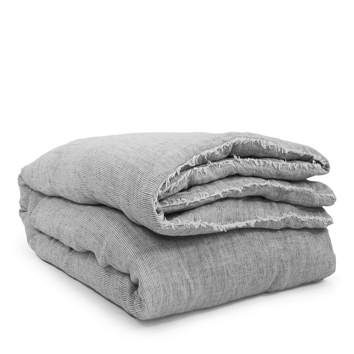 Shop Pom Pom At Home Logan Duvet Cover, Queen In Charcoal
