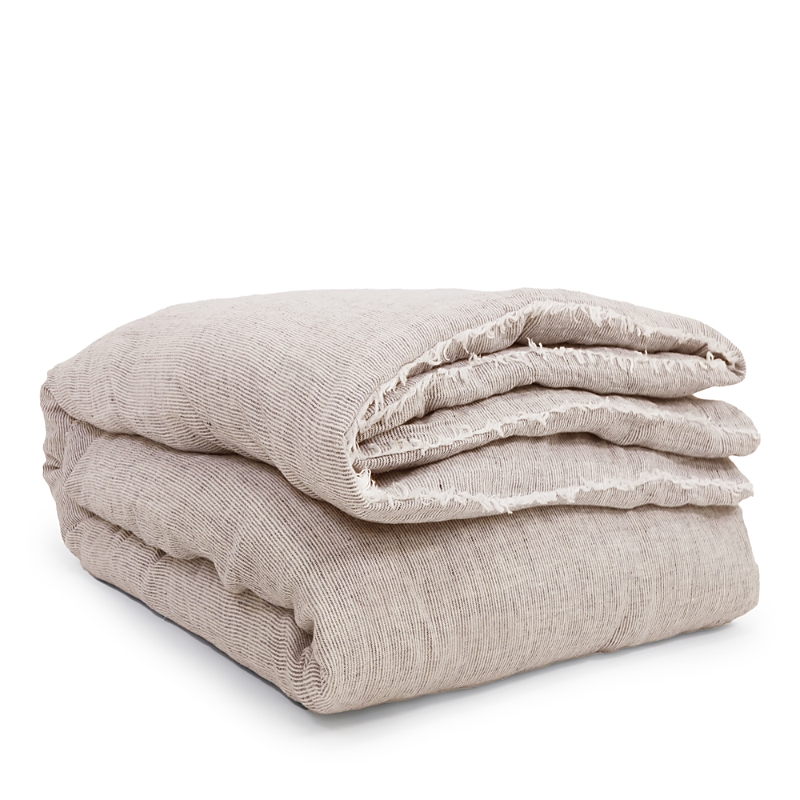 Pom Pom At Home Logan Duvet Cover, Twin In Terracotta