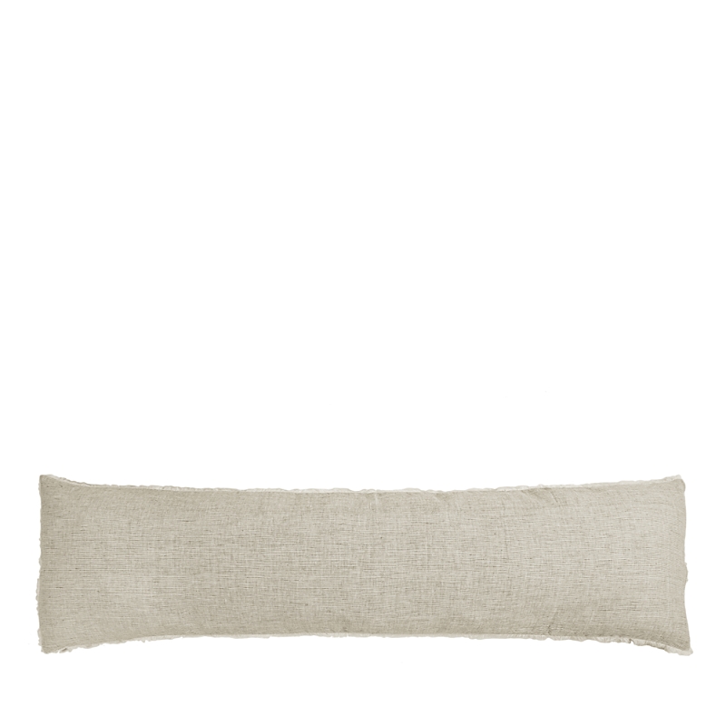 Pom Pom At Home Logan Woven Body Pillow In Olive