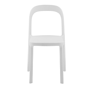 Euro Style Lance Side Chair In White