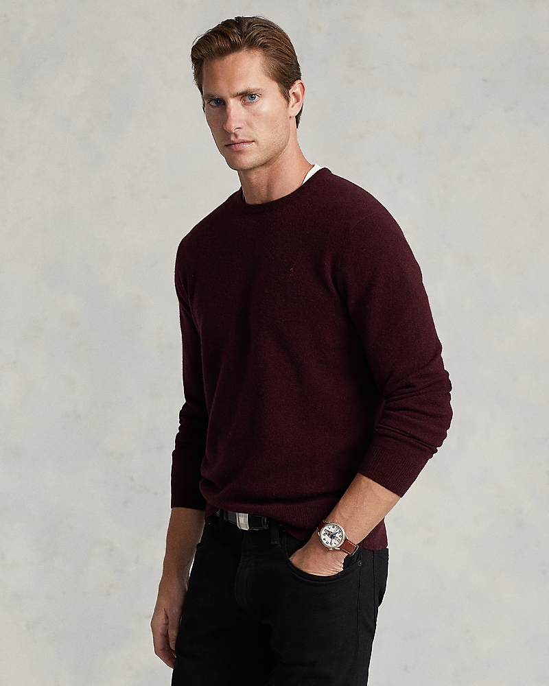 Polo Ralph Lauren Wool Regular Fit Crewneck Sweater