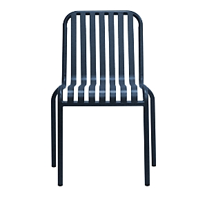 Euro Style Enid Outdoor Side Chair In Blue