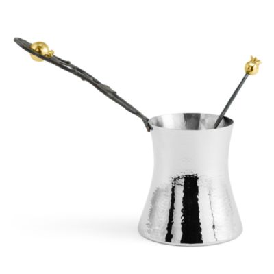 Pomegranate Coffee Pot & Spoon