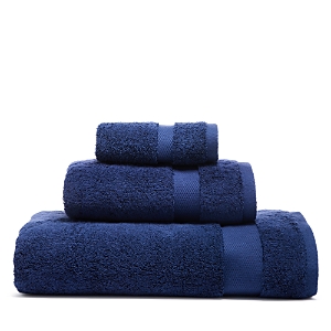 Sferra Bello Bath Towel In Dark Blue