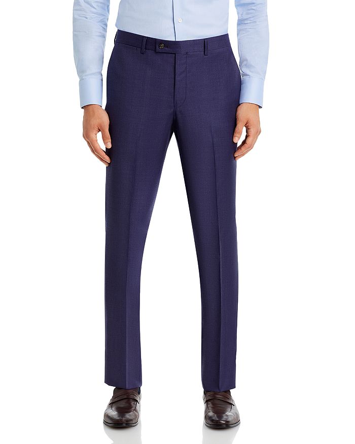 Robert Graham Modern Fit Purple Sharkskin Suit Pants | Bloomingdale's