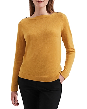 Hobbs London Brinley Sweater In Golden Yellow