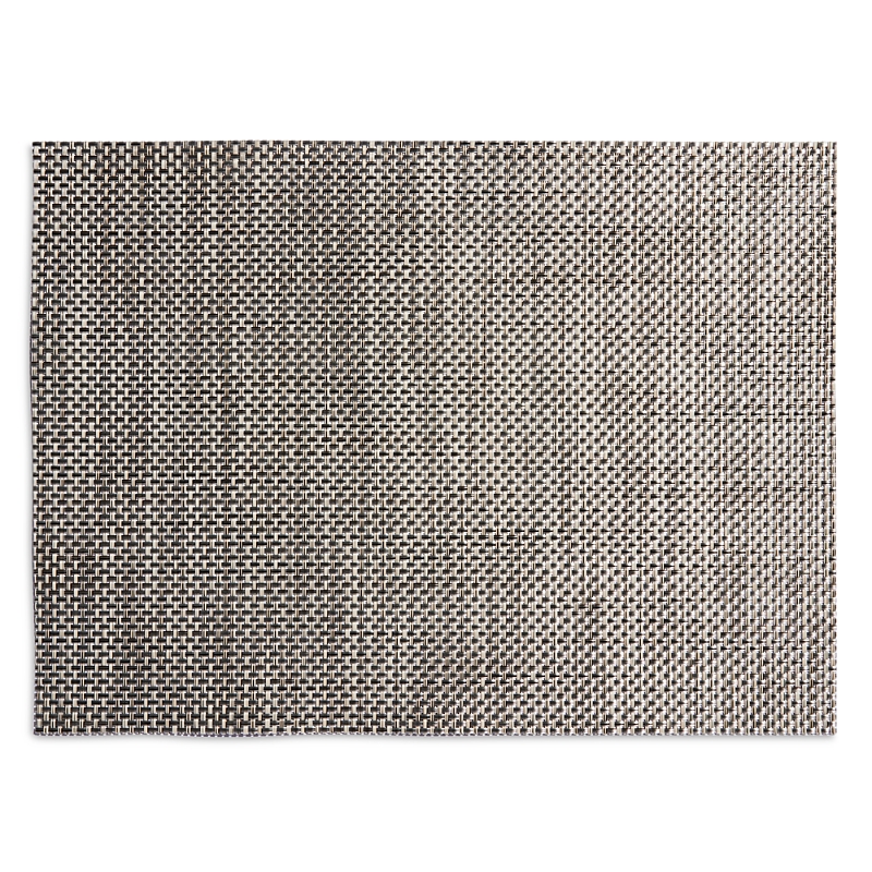 Chilewich Basketweave Rectangular Placemat, 14 X 19 In Gray