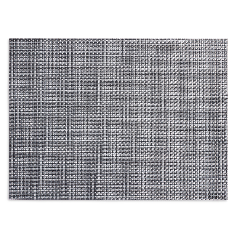 Chilewich Basketweave Rectangular Placemat, 14" X 19" In Shadow