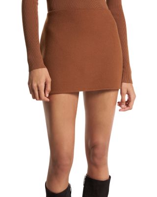 Michael Kors Collection - Melton Wool Mini Skirt
