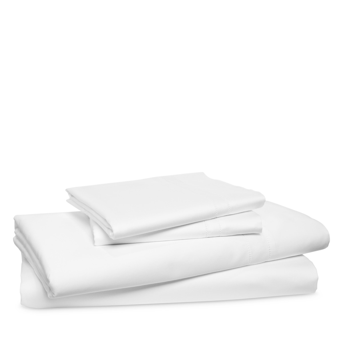 Frette Essentials Doppio Ajour Sheet Set, California King in White