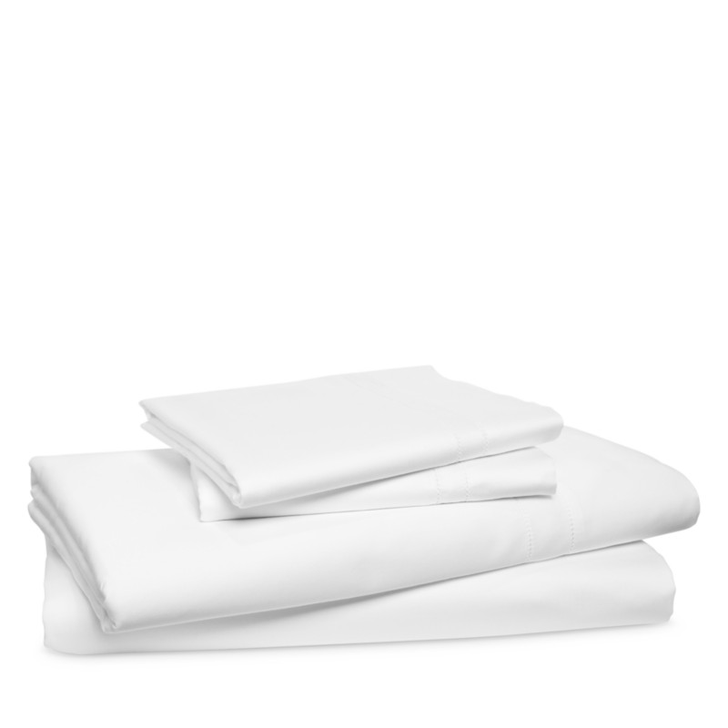 Frette Essentials Doppio Ajour Sheet Set, California King in White