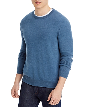 Shop The Men's Store At Bloomingdale's Cashmere Crewneck Sweater - 100% Exclusive In Bering Sea