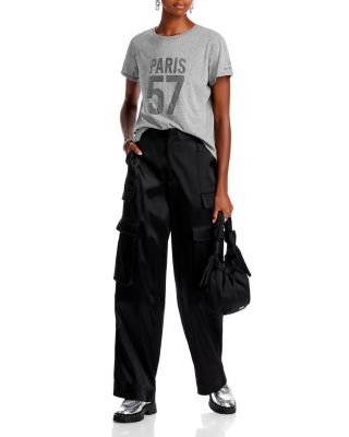 Rhinestone Paris Cotton Tee