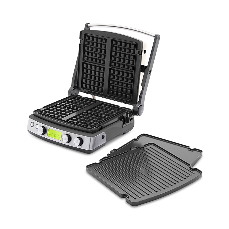 Greenpan 3-in-1 Grill, Griddle & Waffle Maker In Grey