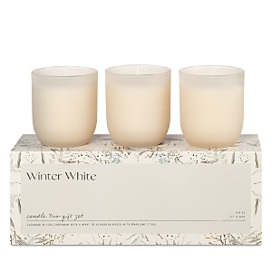 Illume Winter White Candle Trio Gift Set, 21.5 oz.