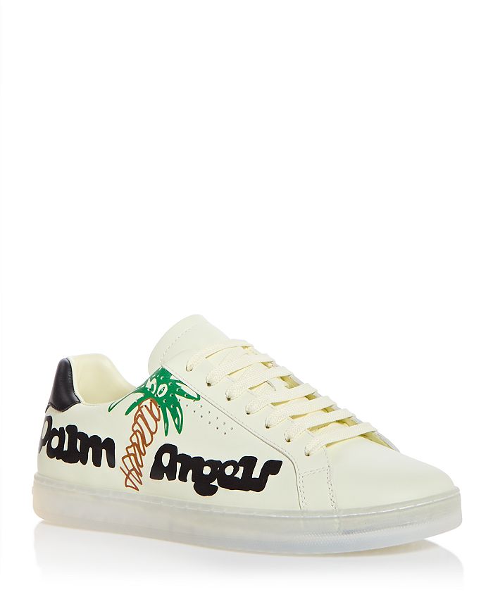 Palm Angels Men's Palm One Sketchy Logo Low Top Sneakers | Bloomingdale's