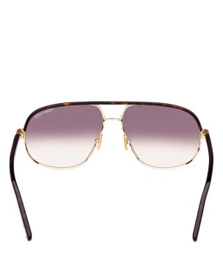 Maxwell Pilot Sunglasses, 59mm